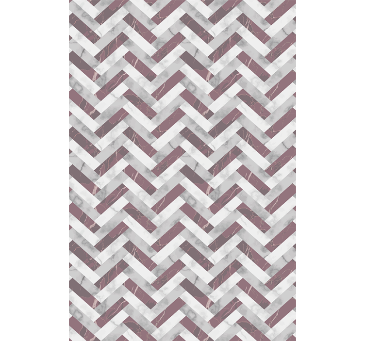 Pattern roller blind herringbone marble design - TenStickers