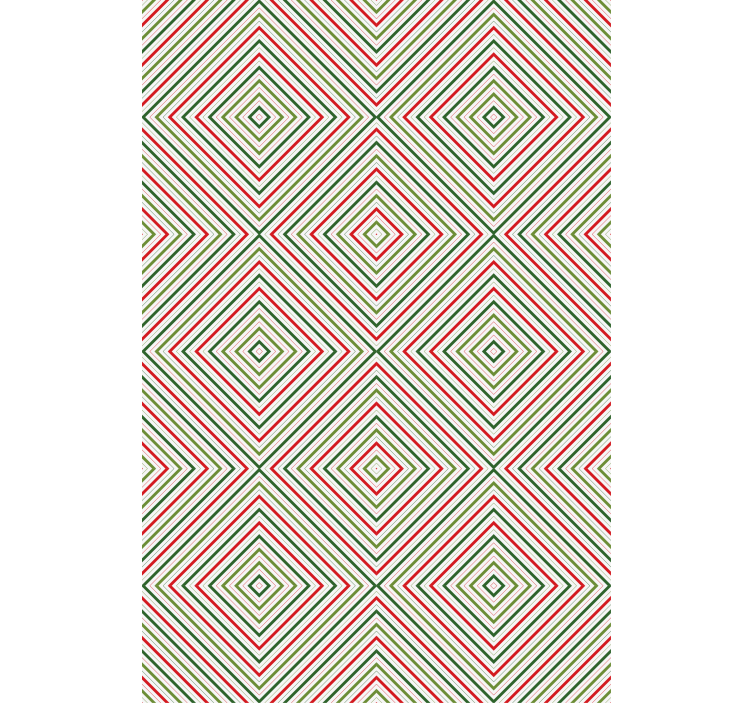 Geometric Styled Forms pattern roller blind - TenStickers