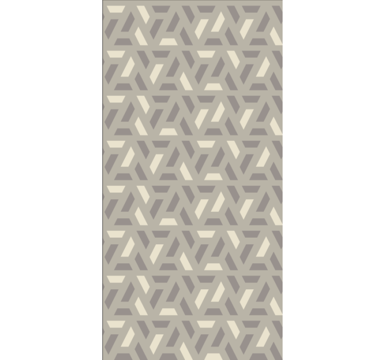 Pattern roller blind geometric design play - TenStickers
