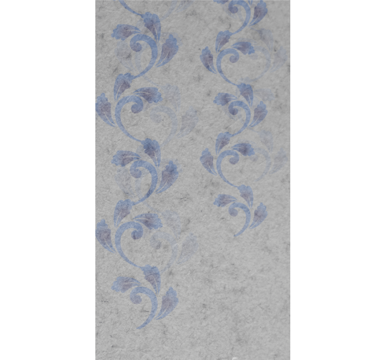 Botanical Ascending Theme blind flowers - TenStickers