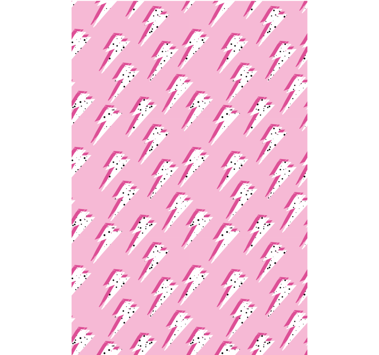 White rays on pink background teenage blind - TenStickers
