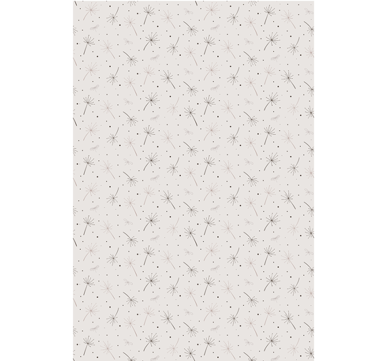 Dandelion Seed Pattern blind flowers - TenStickers