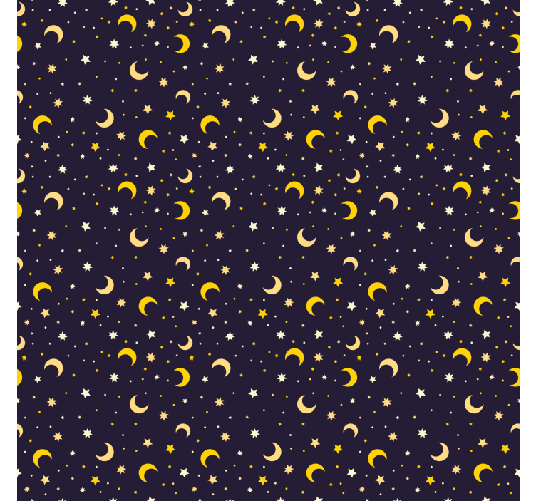 Night Sky Pattern Children's Window Blind - TenStickers