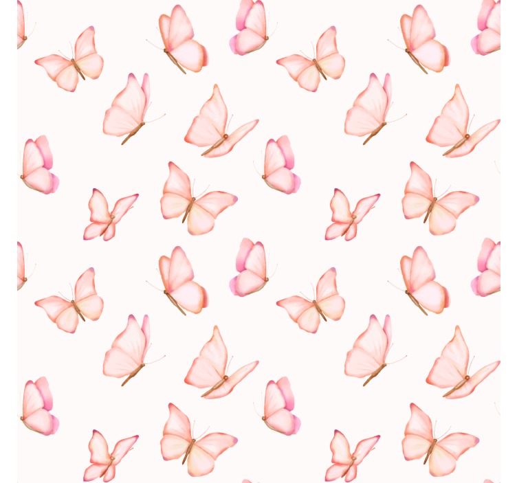 Watercolour butterflies Butterfly blind - TenStickers