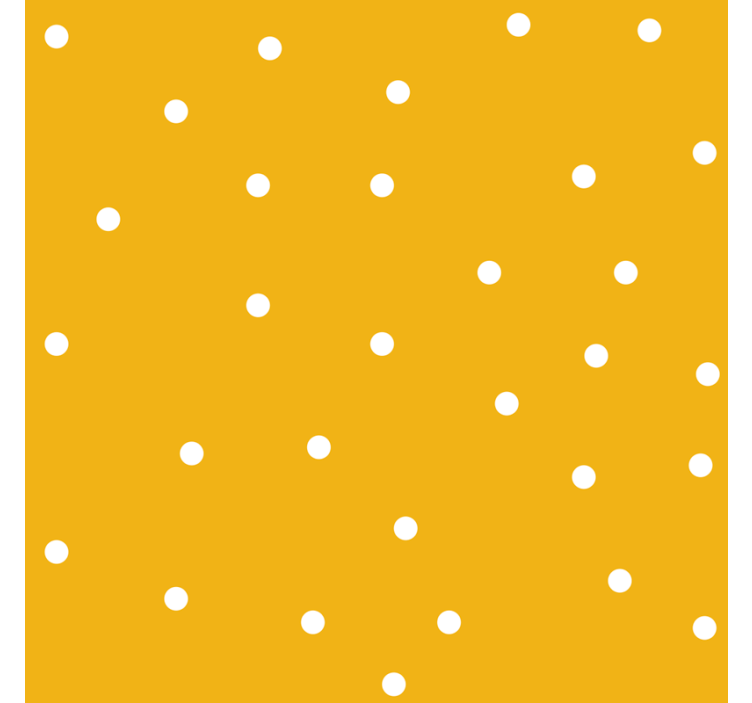 White dots pattern yellow blind - TenStickers