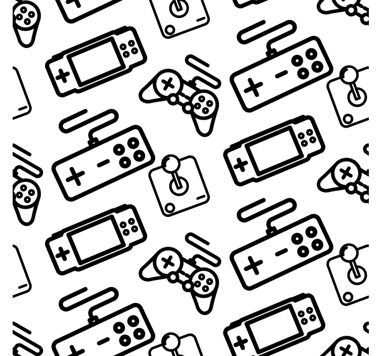 Minimalist controllers roller blind - TenStickers
