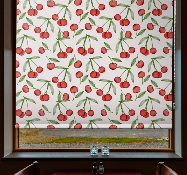 Cherry Blossom Delight blind fruit - TenStickers