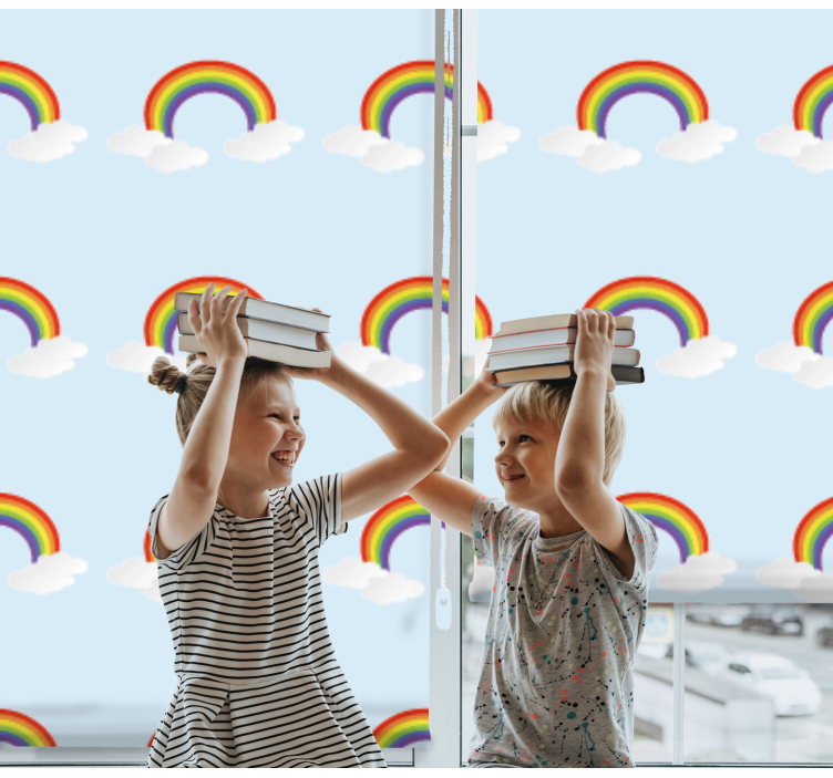 Rainbows cheer blind kids - TenStickers
