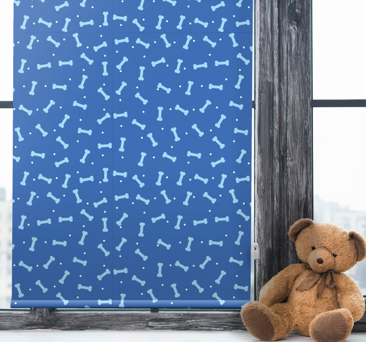 Dog Bone Pattern animal blind - TenStickers