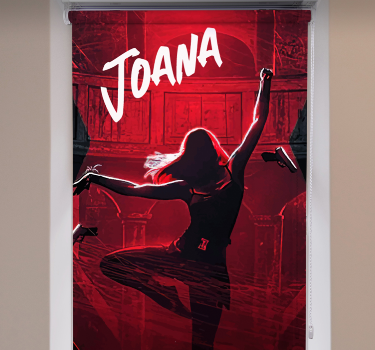 Dynamic Dance Pose custom roller blind - TenStickers