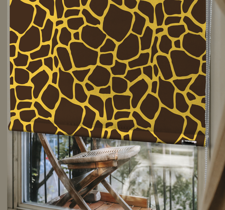 Giraffe Pattern more animal blind - TenStickers