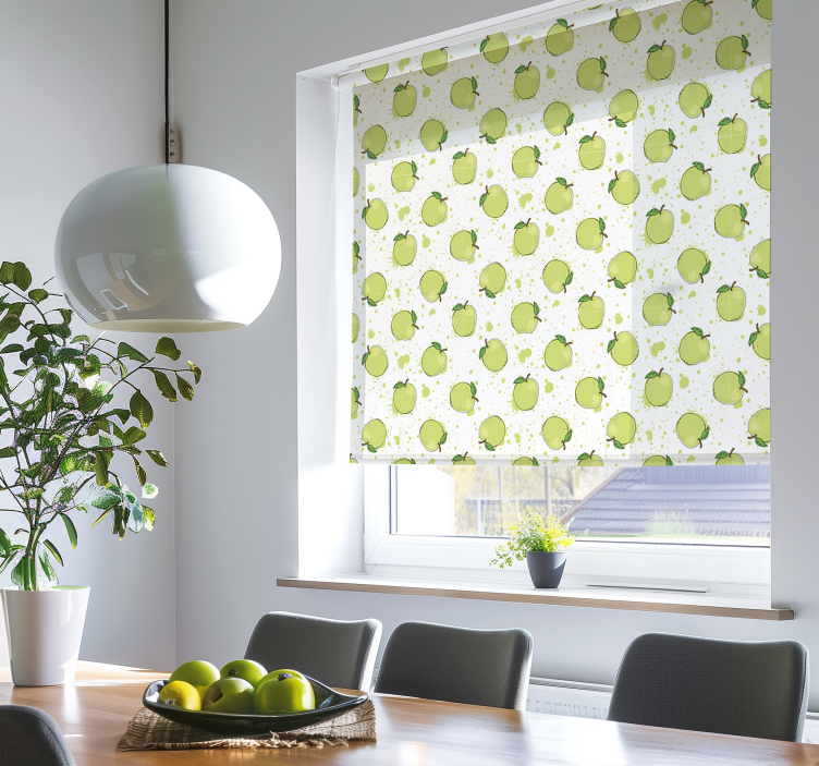 Green Apple Array blind fruit - TenStickers