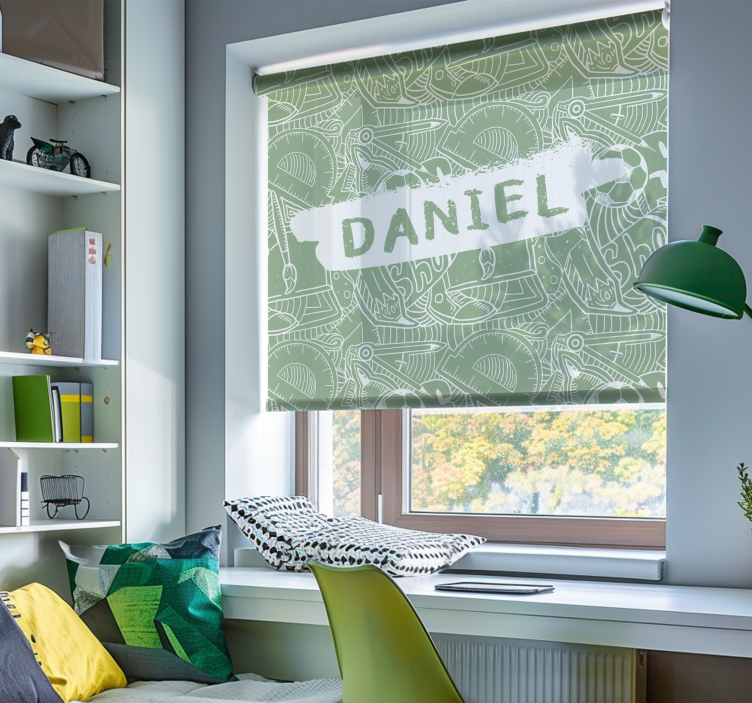 green school chalk teenage blind - TenStickers