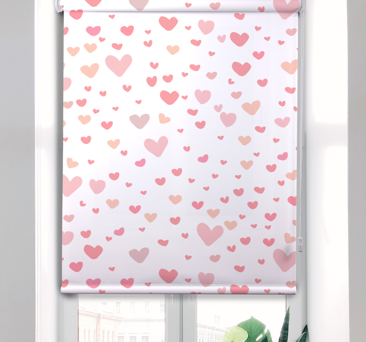 Heart Pattern Pattern romantic blind - TenStickers