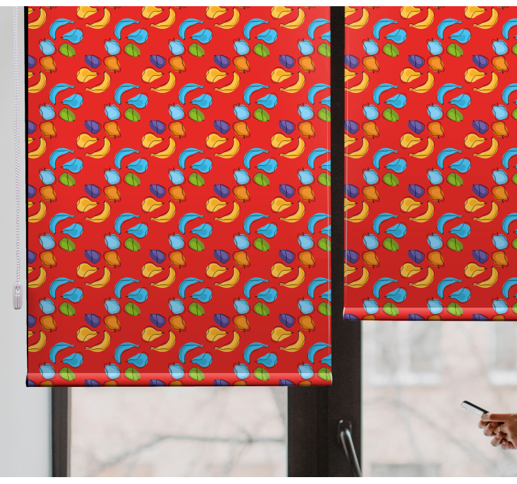 Lively fruits composition blind fruit - TenStickers