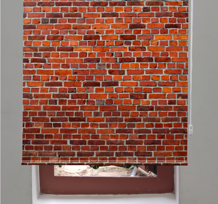 Modern bricks "Industrial Style" blind - TenStickers