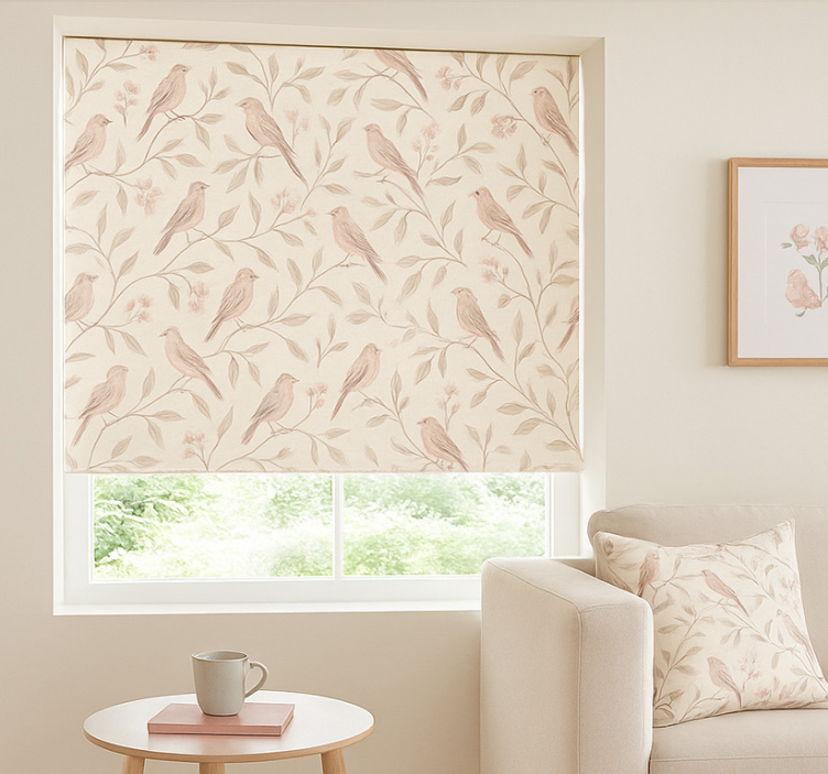 Vintage Bird Trail teenage blind - TenStickers