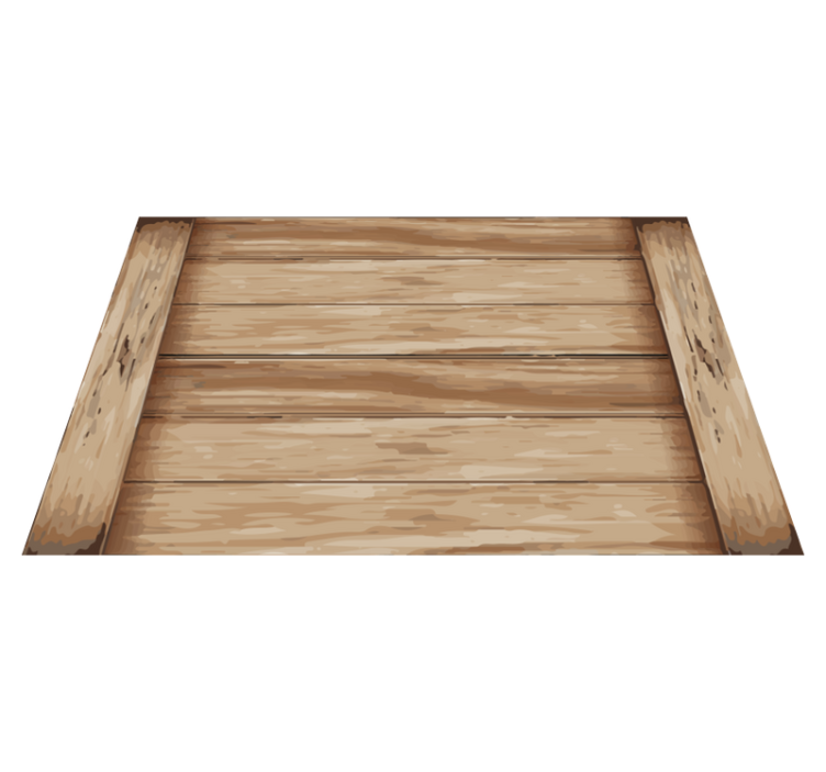 Modern wooden pattern textured placemats - TenStickers