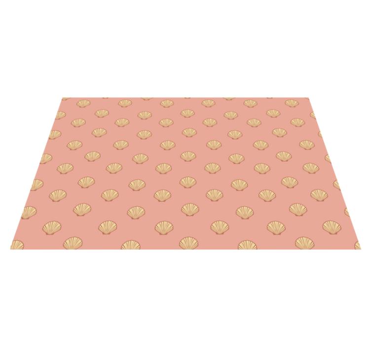 Original placemats shell pattern placemats - TenStickers
