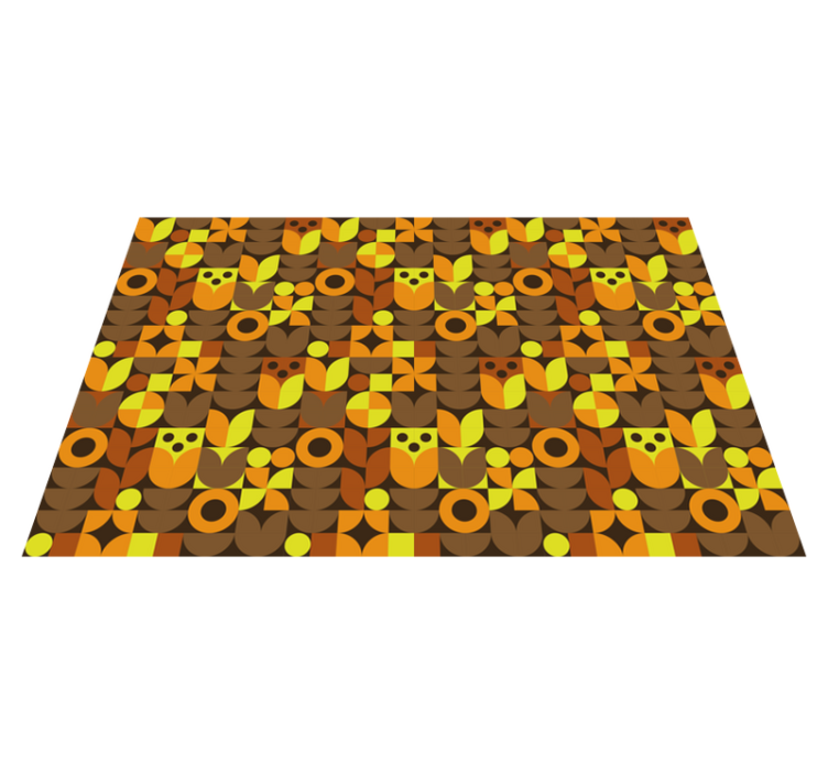 Original placemats in vibrant geometric designs - TenStickers