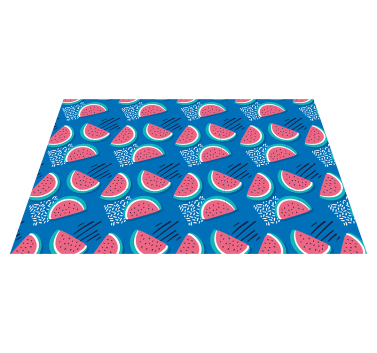 Original placemats watermelon design - TenStickers