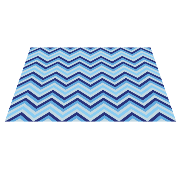 Textured placemats with chevron pattern surface - TenStickers