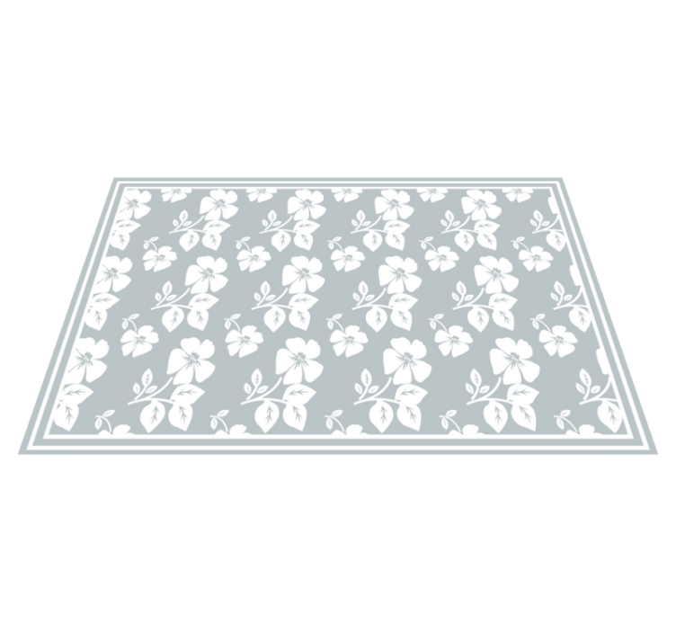 Textured placemats with floral patterned design - TenStickers