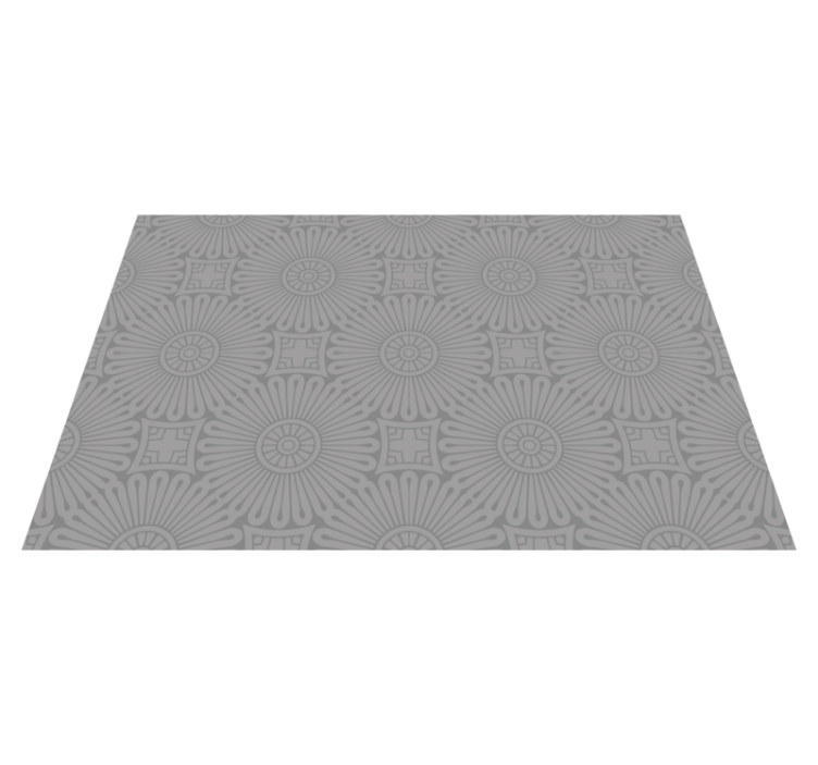 Textured placemats in textured grey finish - TenStickers