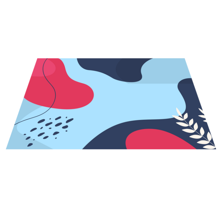 Original placemats colorful abstract shapes - TenStickers