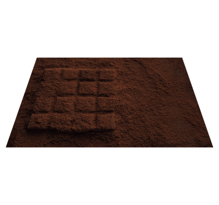 Original placemats chocolate powder finish - TenStickers