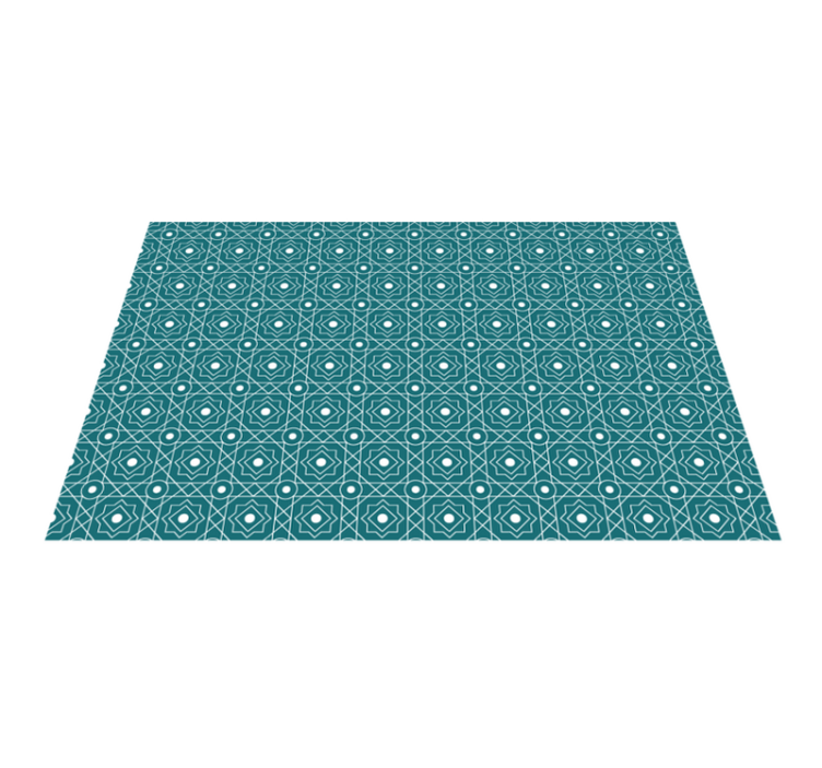 Textured placemats with geometric texture finish - TenStickers