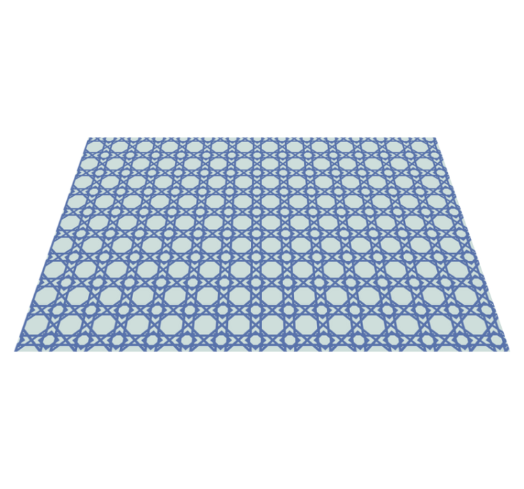 Textured placemats elegant blue design - TenStickers