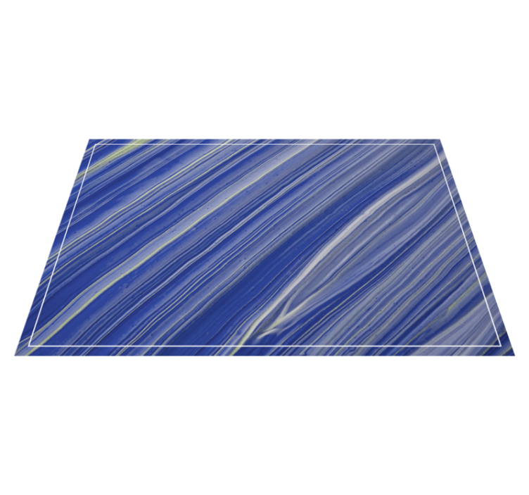 Textured placemats with marble effect design - TenStickers