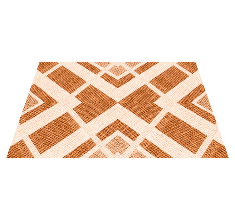 Textured placemats with geometric design - TenStickers