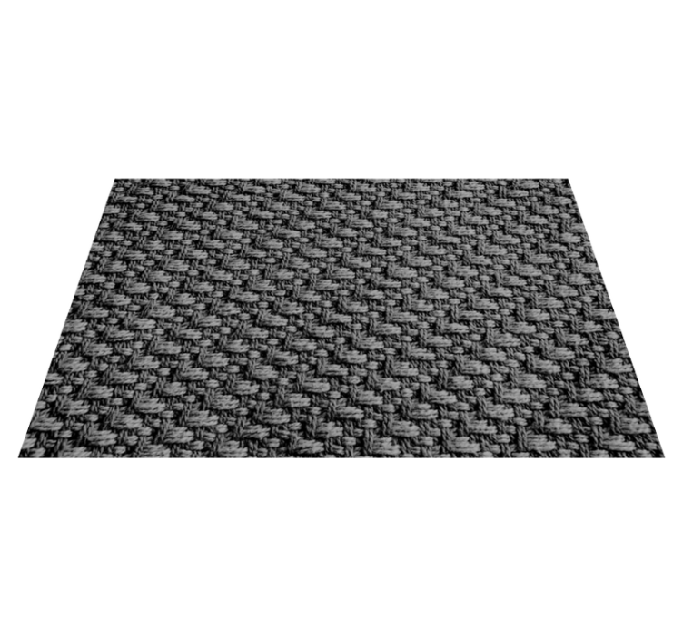 Textured placemats woven surface design - TenStickers