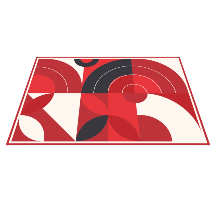 Modern placemats in lively geometric designs - TenStickers