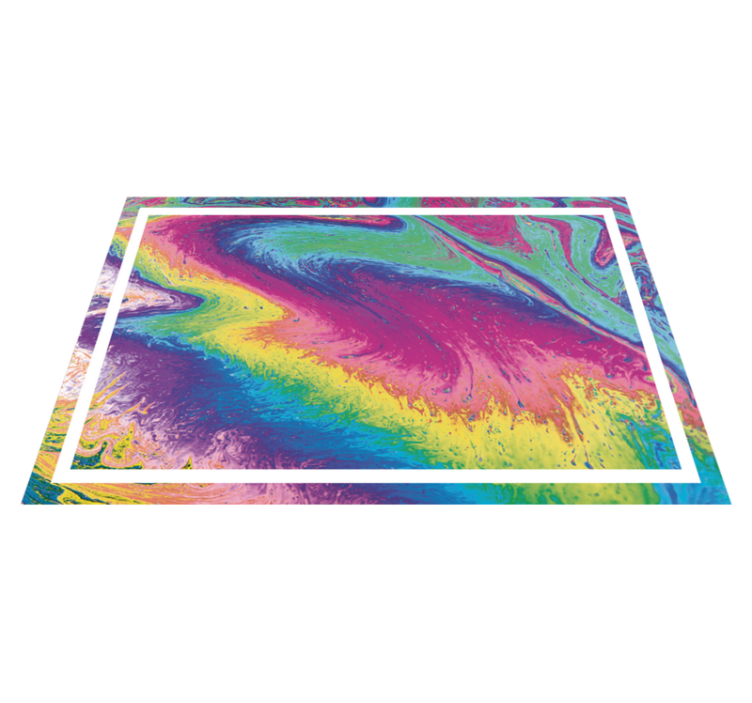 Original placemats with lively abstract design - TenStickers