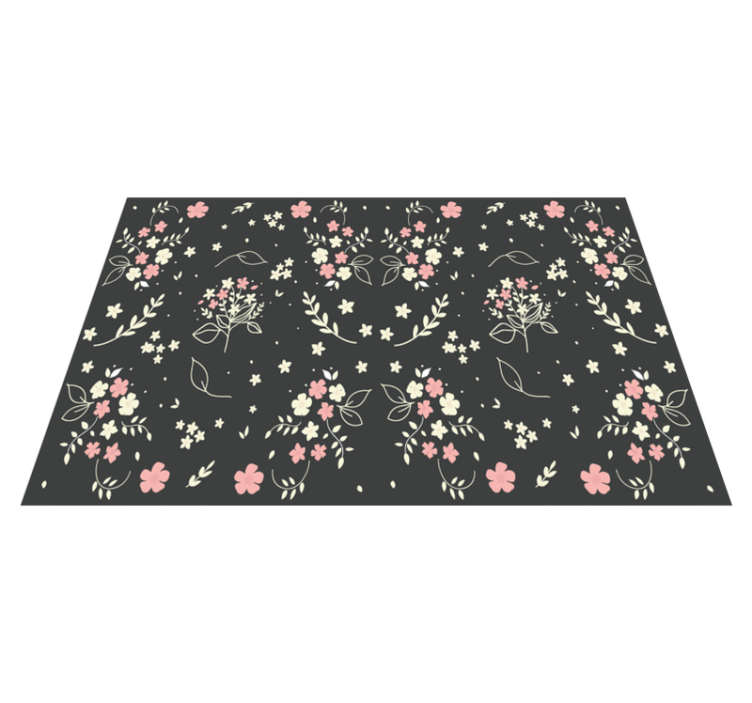 Original placemats blooming element surface - TenStickers