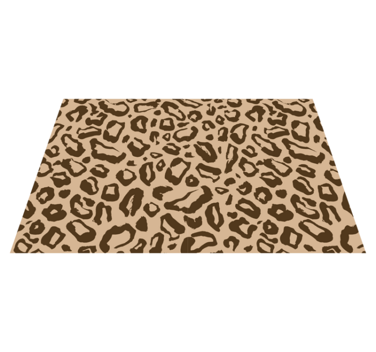 Textured placemats in leopard print design - TenStickers
