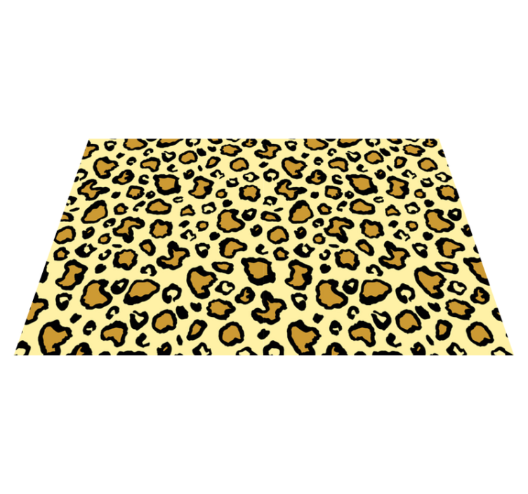 Original placemats leopard skin design - TenStickers