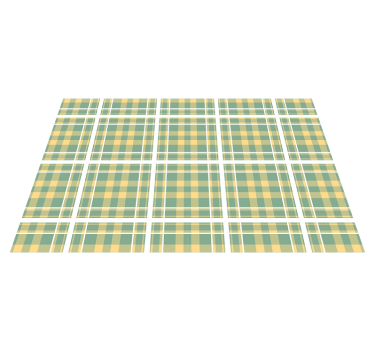 Textured placemats with checkered pattern design - TenStickers