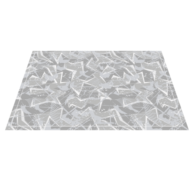 Textured placemats with abstract geometric shapes - TenStickers