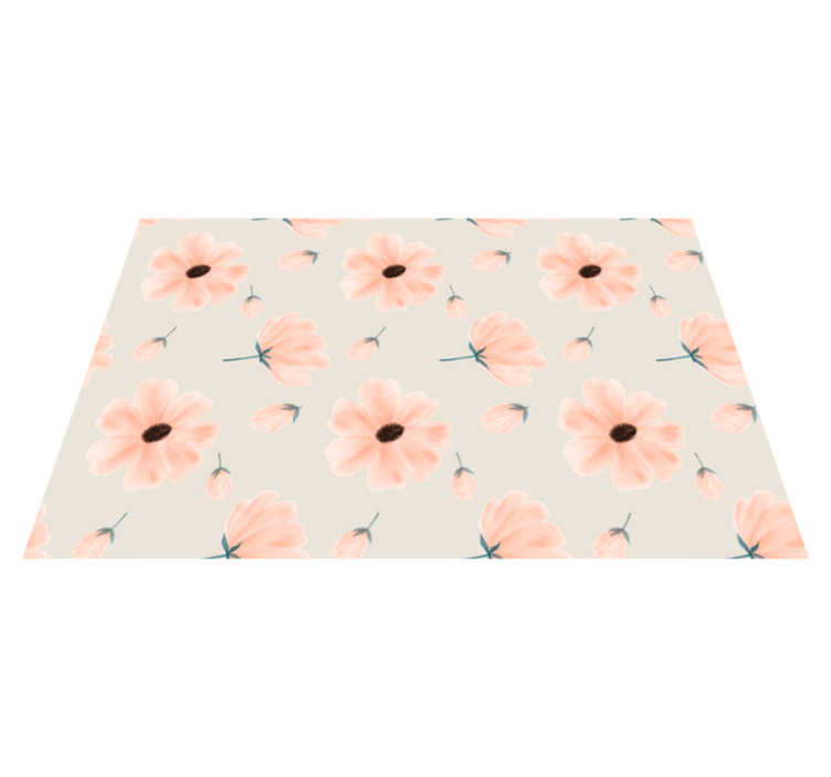 Original placemats floral inspired table decor - TenStickers