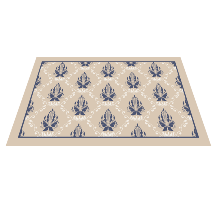 Textured placemats inspired by graceful leaves - TenStickers