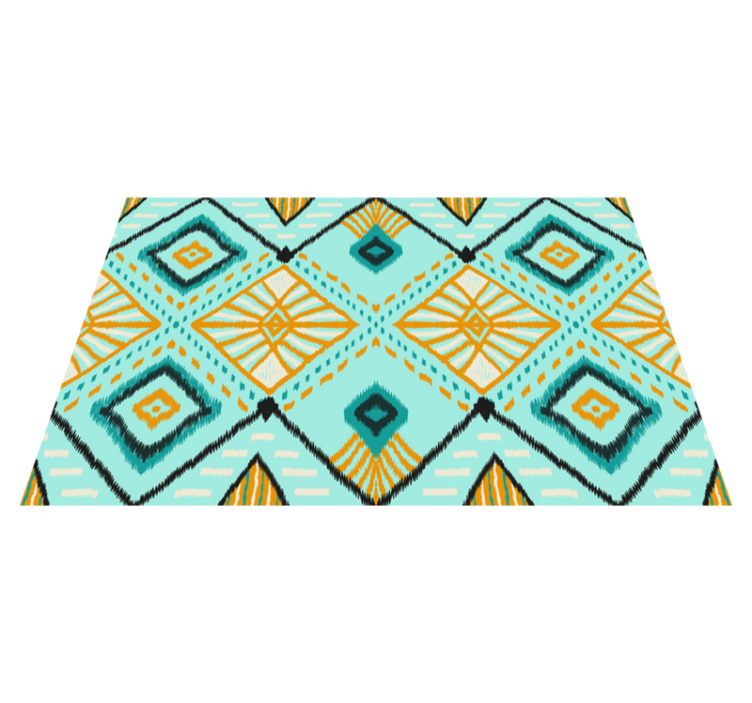 Textured placemats with abstract geometric design - TenStickers