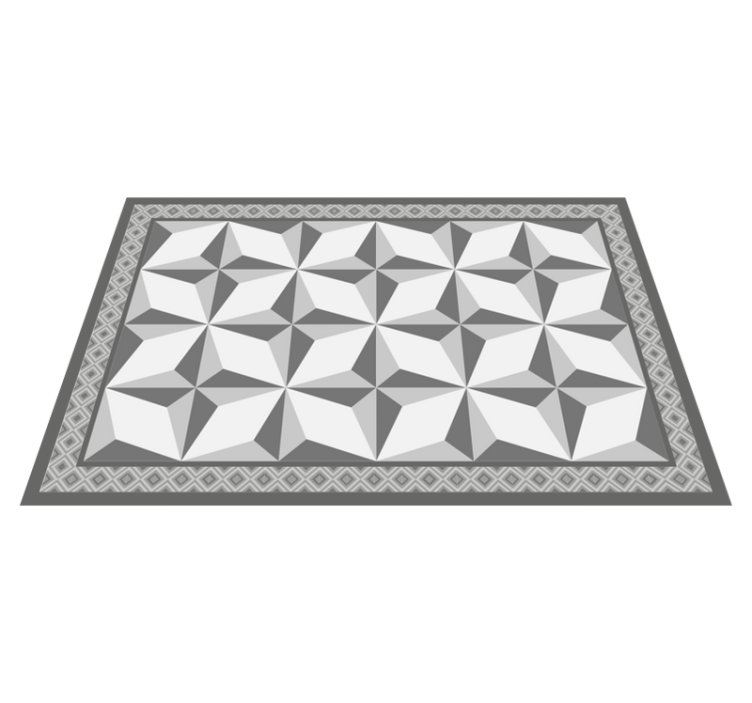 Textured placemats with geometric design surface - TenStickers
