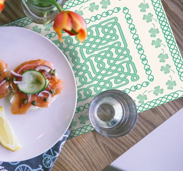 Original placemats celtic knot design - TenStickers