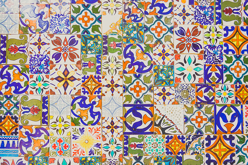 Moroccan hydraulics original placemats - TenStickers