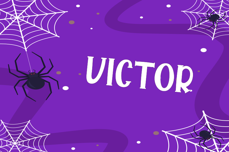 Halloween placemats with spooky spider webs - TenStickers