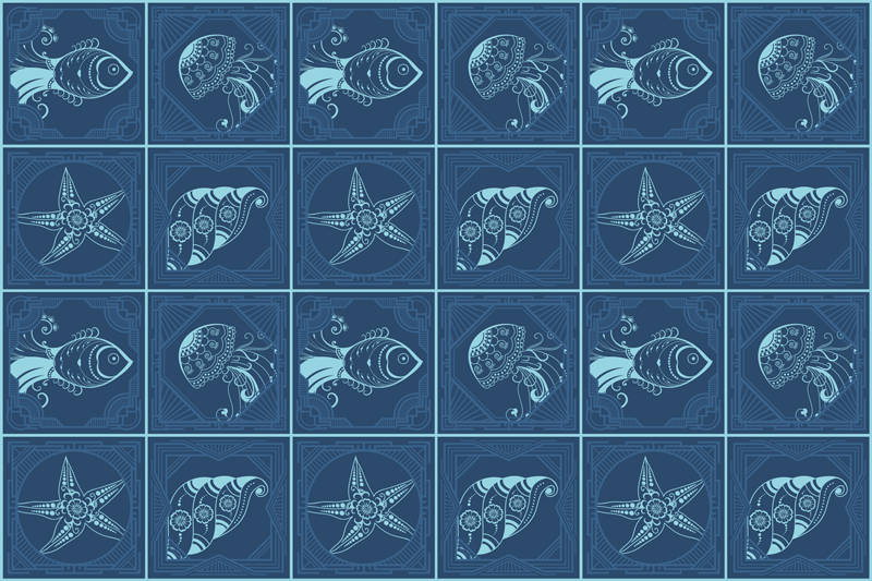 Original placemats nautical inspired design - TenStickers